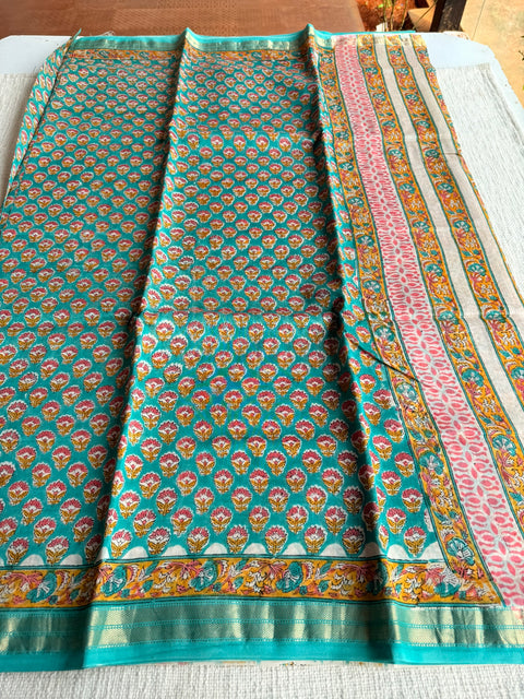 Maheswari border chanderi saree