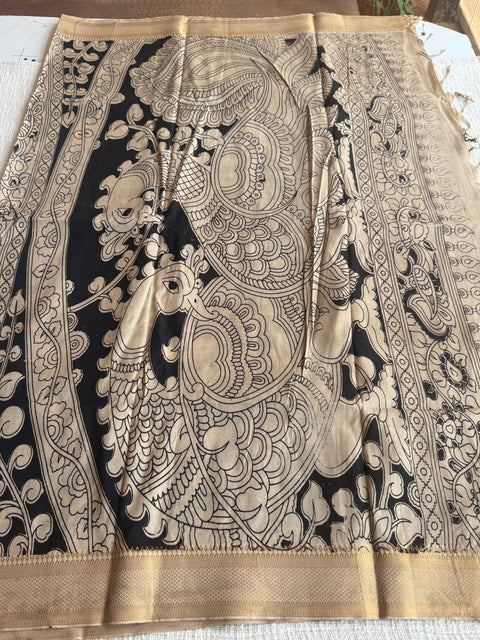 Kalamkari chennuri silk Saree