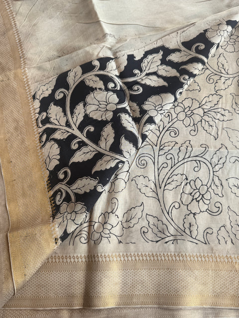 Kalamkari chennuri silk Saree