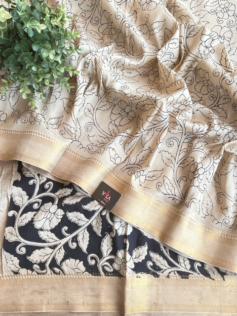 Kalamkari chennuri silk Saree