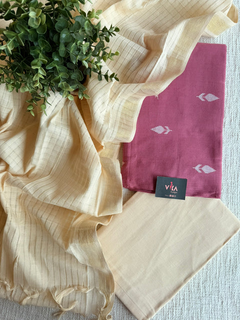 Jaquard weaving cotton suit material