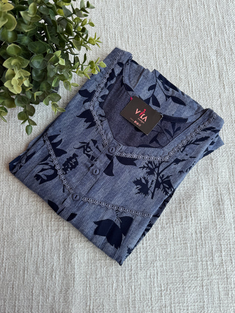 Printed Alpine nighty