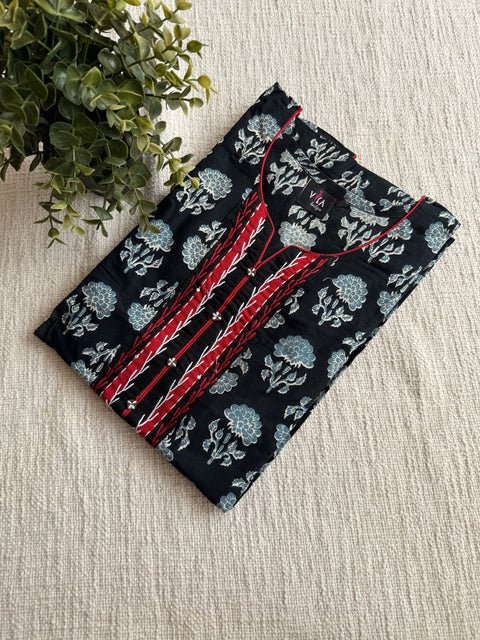 XL size printed cotton nighty