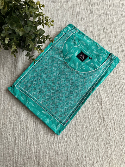 XL size printed cotton nighty