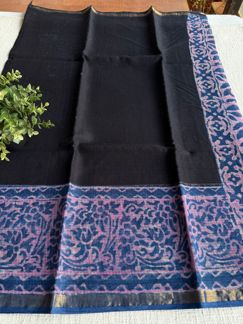 Printed kota cotton saree