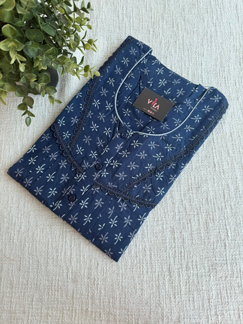 XL size printed cotton Nighty