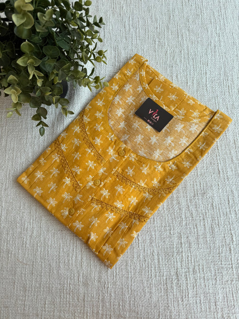 XL size printed cotton Nighty