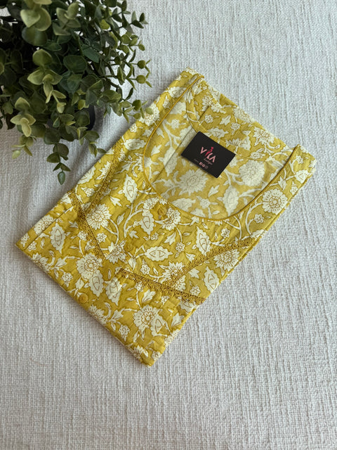 XL size printed cotton Nighty