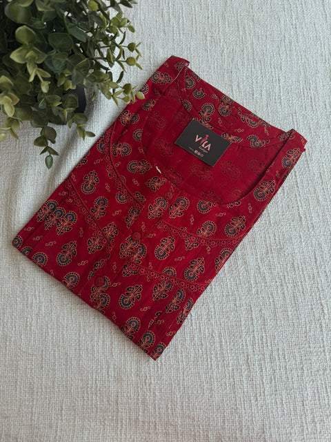 XL size printed cotton Nighty