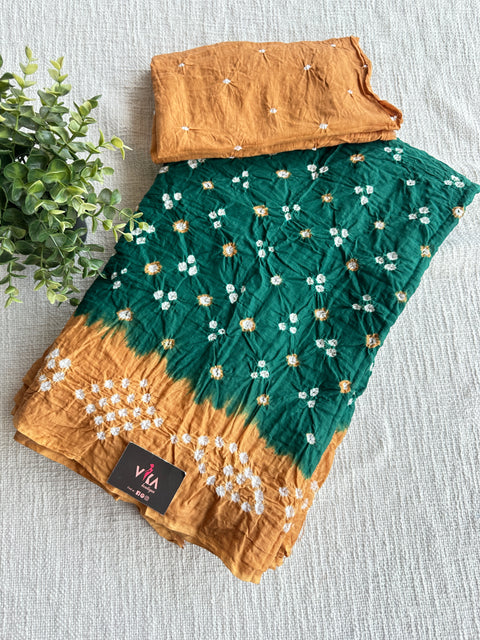 Bhandhini pure cotton saree